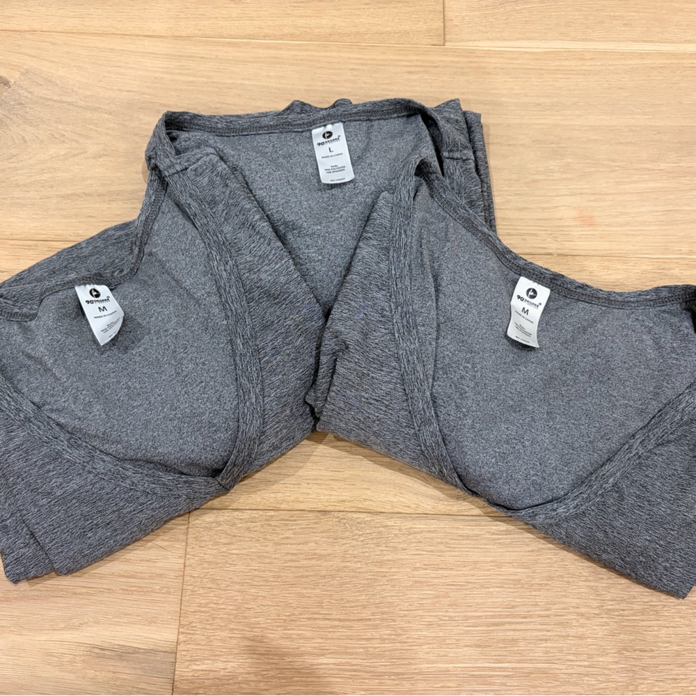 Bundle of 90 degree active tees
